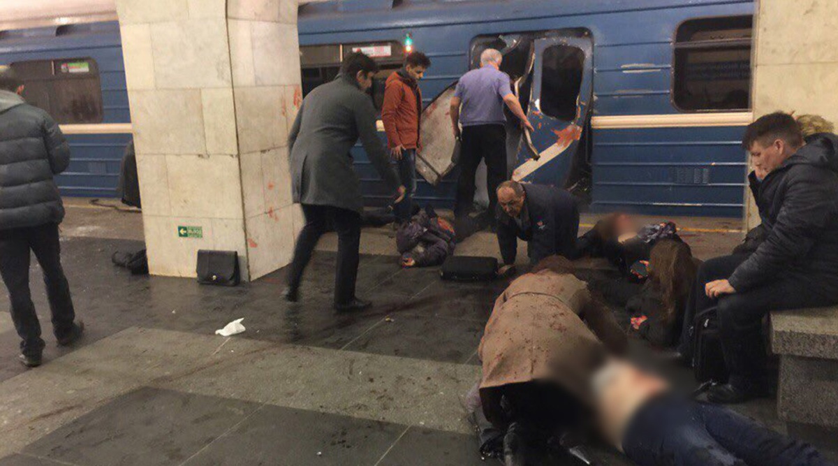 Взрыв в метро в Санкт-ПетербургеЧетырнадцать погибших, около 50-ти раненых