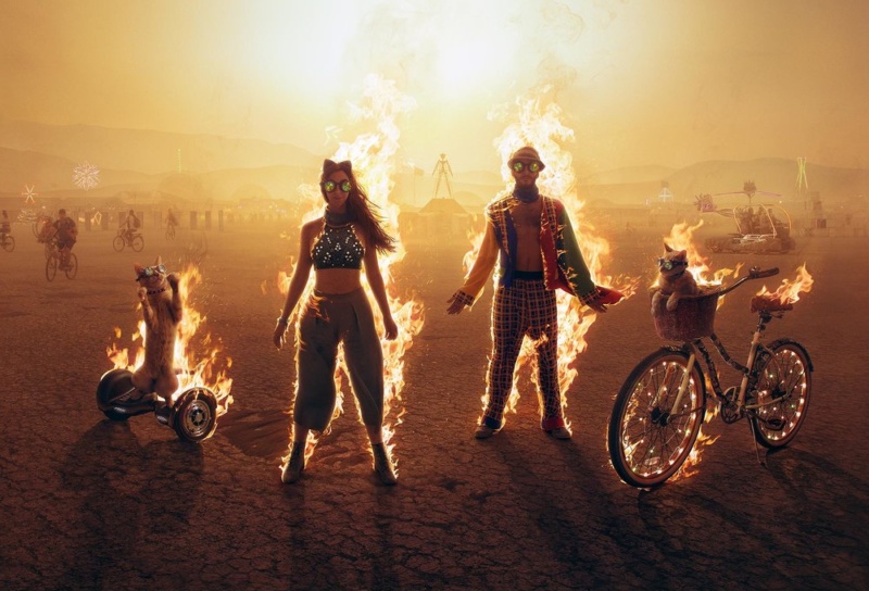 Фестиваль "Burning Man", США. Фотограф: Jim Lind
