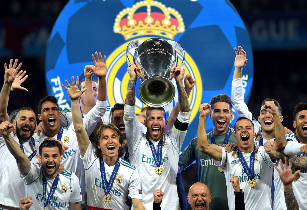 Реал Мадрид, финал Лиги Чемпионов УЕФА 2017-2018 (источник: thescottishsun.co.uk)