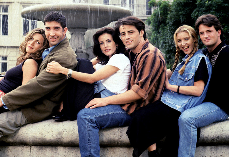 Актерский состав «Друзей» в начале съемок сериала. Источник: All Star Picture Library