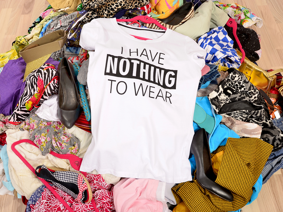 "I have nothing to wear" (источник: shoppingschool.ru)
