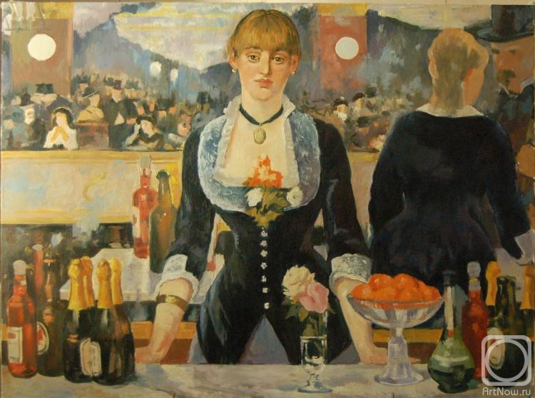 Эдуард Мане «Бар в „Фоли-Бержер“", 1882 год