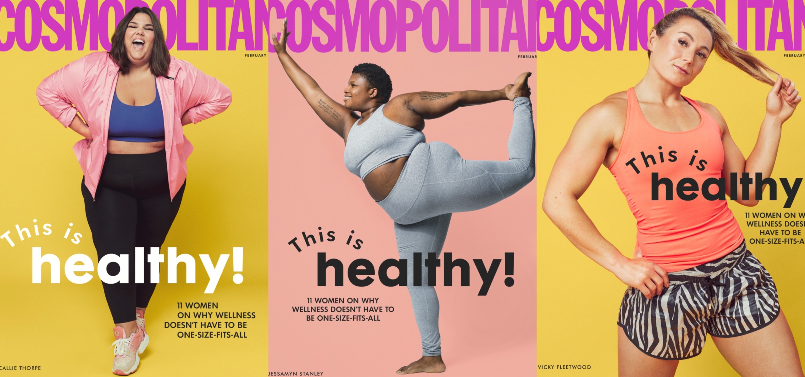 Бодипозитивные обложки журнала Cosmopolitan вызвали осуждение
