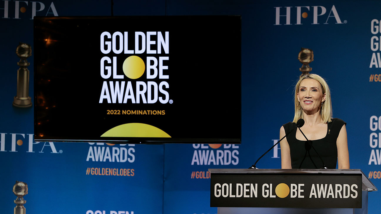Хелен Хоэн, президент HFPA, на премии "Золотой глобус". Источник: The Hollywood Reporter